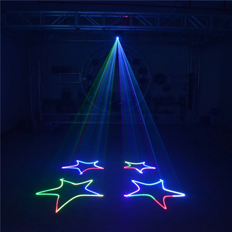 Voice-activated Animation Laser Light Home Laser Pattern Remote Control Projection Light, EU Plug