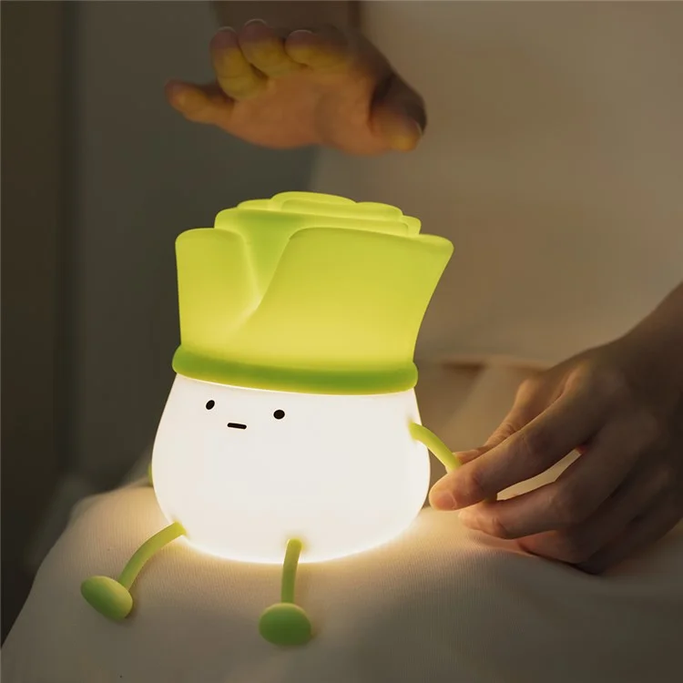 Lâmpada de toque D08 Cute Shape Bedside Breastfeeding Night Light Toddler Baby Kids Bedroom Decoration LED Light
