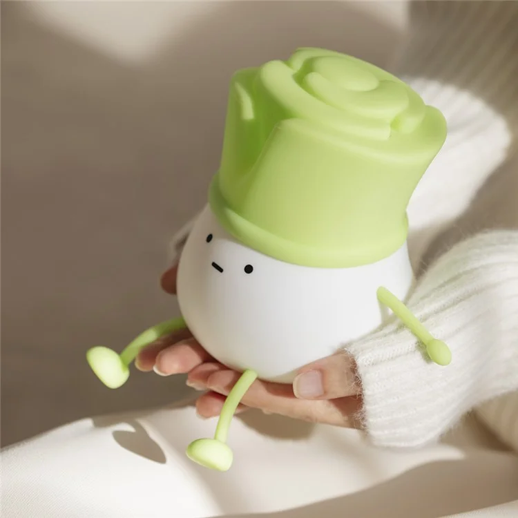Lâmpada de toque D08 Cute Shape Bedside Breastfeeding Night Light Toddler Baby Kids Bedroom Decoration LED Light