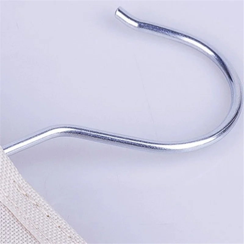 35 Pockets Oxford Cloth Double-Sided Hanging Bag Wardrobe Bra Underwear Socks Organizer - Grey