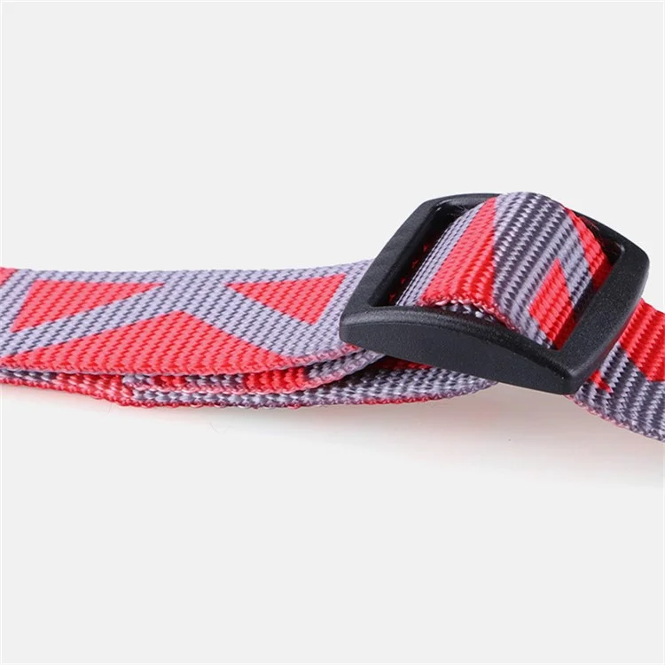 Dodopet 57-95 cm Ceinture de Sécurité Pour Chien Réglable Couleur de Pouce de Chiot - Rouge