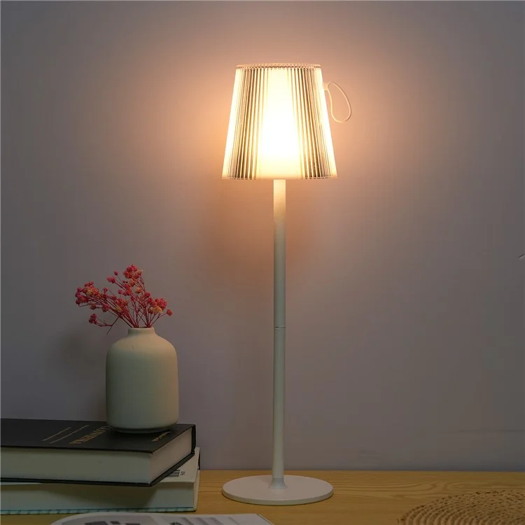 ML-G08 Lampe de bureau magnétique sans fil Lampe de nuit rechargeable USB-C - Blanc