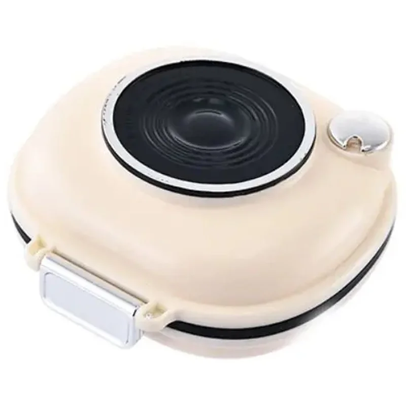 Camera Shape 7 Days Weekly Pill Dispenser Organizer Box Daily Medicine Storage Case, Size S (BPA Free, No FDA)