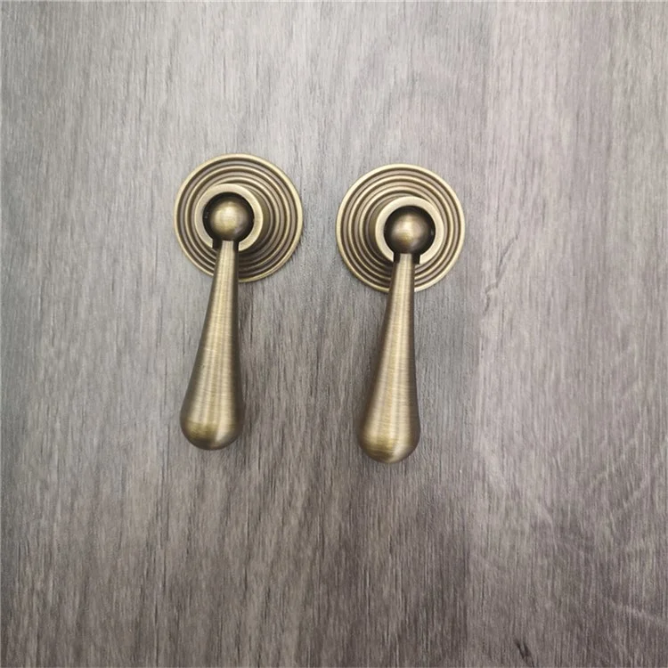 P8026 71cm New Chinese Pendant Handle Pure Brass Retro Handle Drawer Bedside Table Shoe Cabinet Wardrobe Door Handle