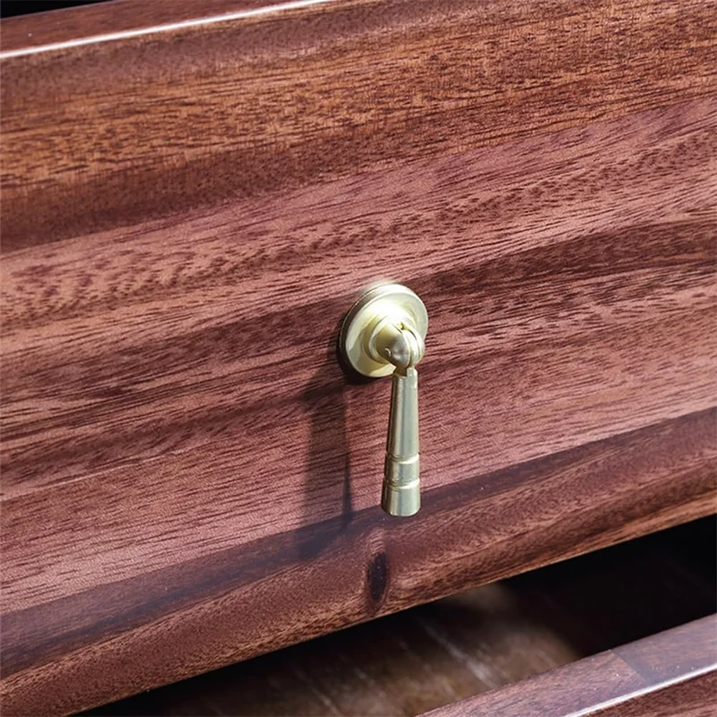 P8001-60 60mm New Chinese Handle Pure Brass Solid Small Cabinet Drawer Door Handle