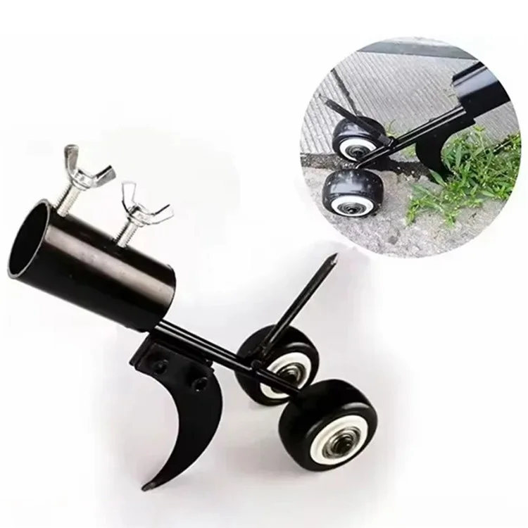 Carbon Steel Double Hook Rolling Wheel Garden Gap Weeding Tool Fast Weeding Loosening Tool