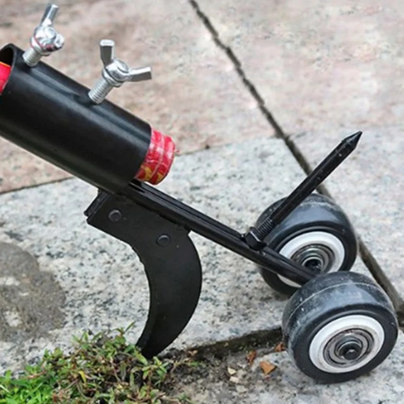 Carbon Steel Double Hook Rolling Wheel Garden Gap Weeding Tool Fast Weeding Loosening Tool