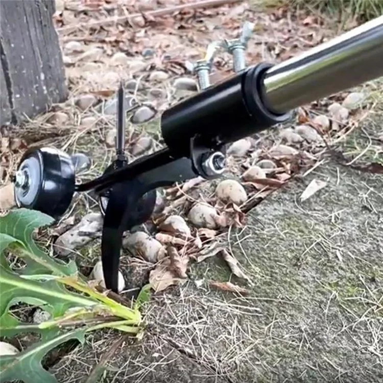 Carbon Steel Double Hook Rolling Wheel Garden Gap Weeding Tool Fast Weeding Loosening Tool