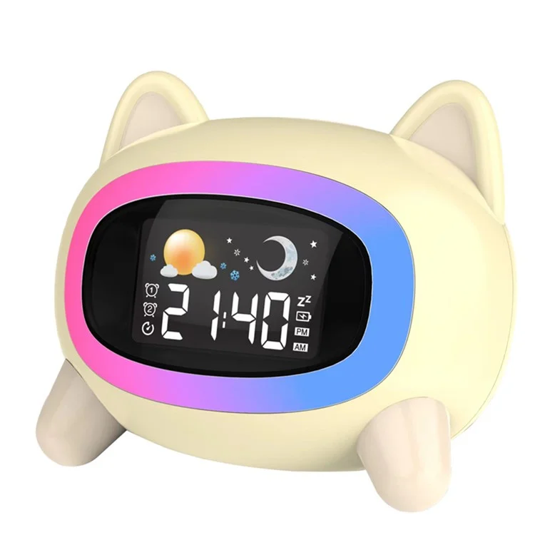 Sveglia per bambini SG5 con sveglia a cartone animato e addestramento del sonno (certificata CE, FCC, RoHS) - Cane