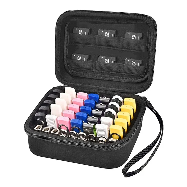 Memoria Stick Unidad Flash USB Unidad de Pulgar Estuche para Tarjeta SD SDXC SDHC Bolsa de Almacenamiento de Accesorios Electrónicos de Nailon