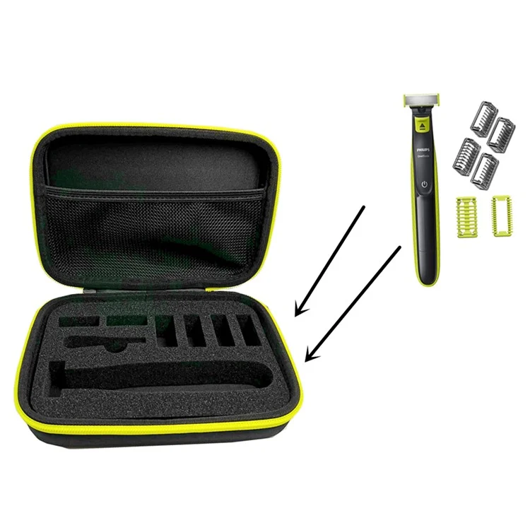 For Philips Norelco Oneblade Electric Shaver Travel Case EVA Nylon Storage Bag
