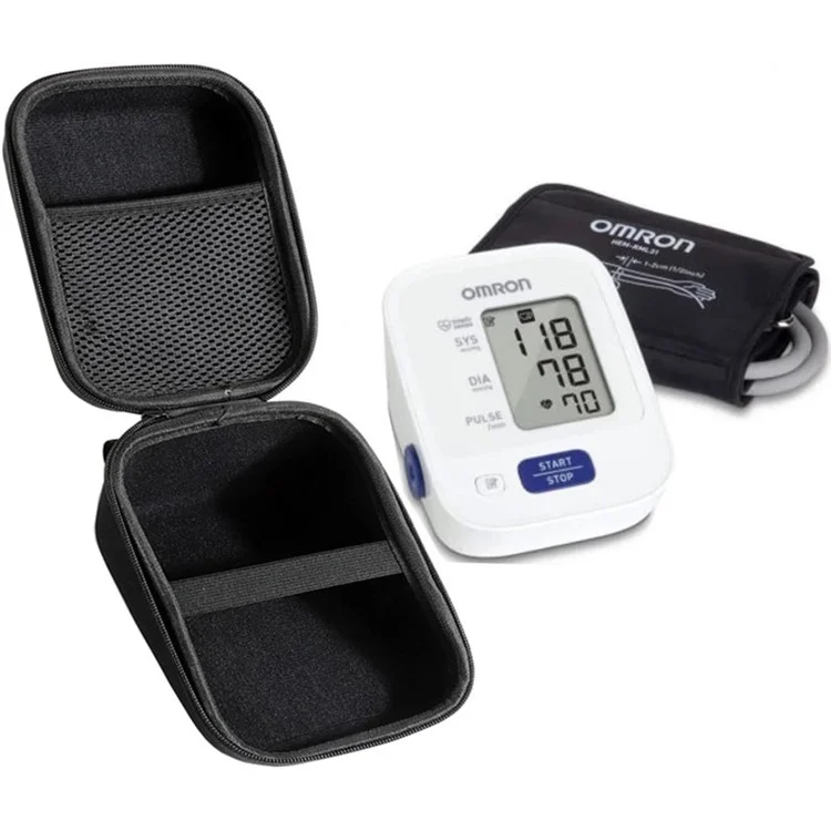 Étui de rangement en nylon pour tensiomètre électronique Omron / Yuwell, sac de protection portable.