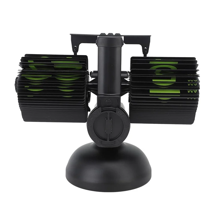 Reloj de mesa de página de volteo automático Retro Balance - Negro / Números verdes