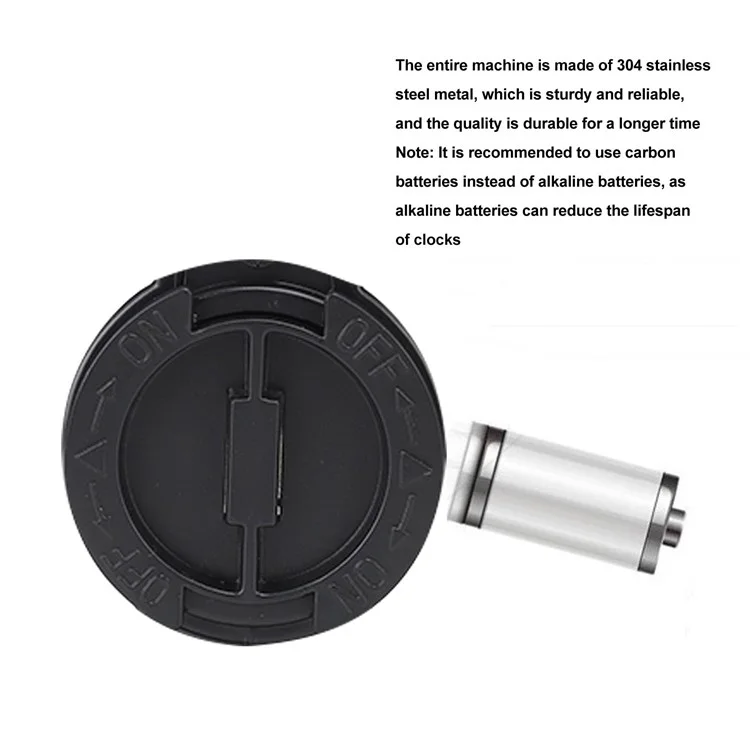Reloj de mesa de página de volteo automático Retro Balance - Negro / Números verdes