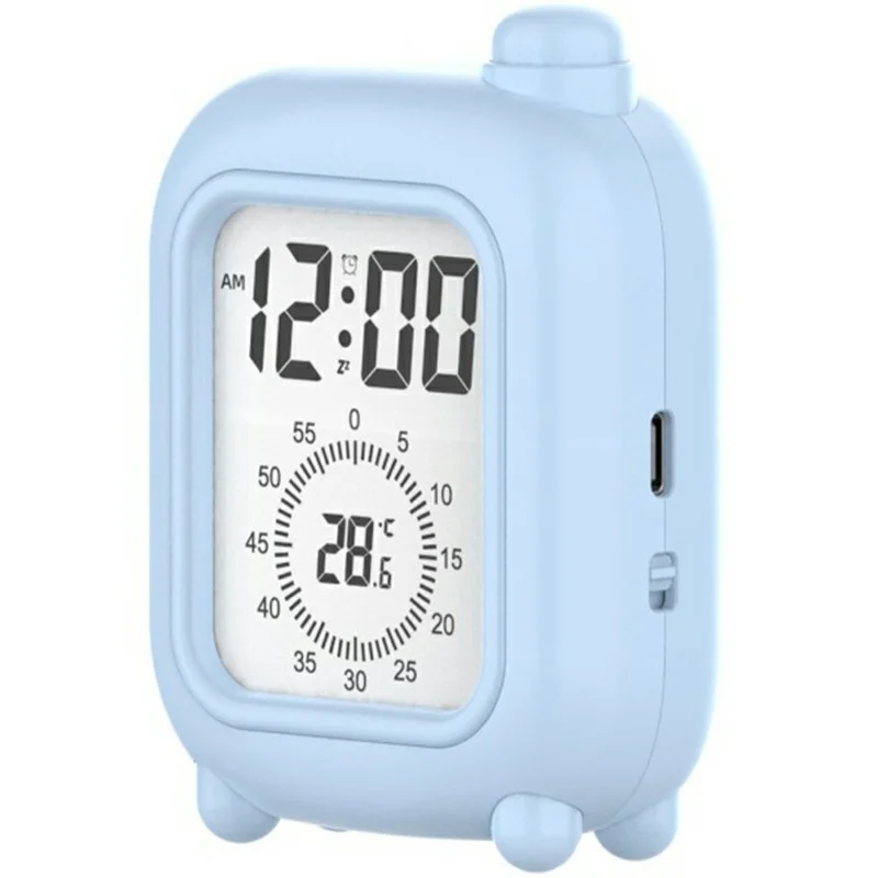 Mini Suitcase Shape Rechargeable Visual Timer Clock Study Work Self-Discipline Time Management Tool - Blue