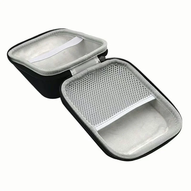 For Omron Yuwell Blood Pressure Monitor Carrying Case Storage Bag Protective Cover Box with Mesh Pocket