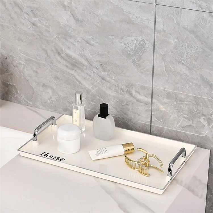 Single Layer Large Size Cosmetic Organizer Makeup Storage Rack Lipstick Skincare Holder Stand - Beige