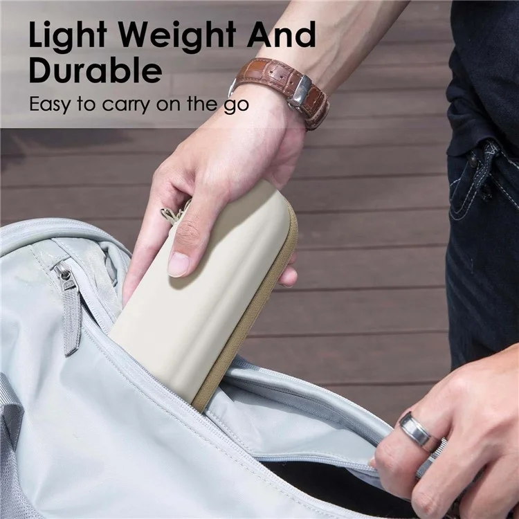 Scatola Portatile di Stoccaggio per Usmile / Xiaomi / Oral B Custodia da Viaggio in EVA per Spazzolino Elettrico con Moschettone