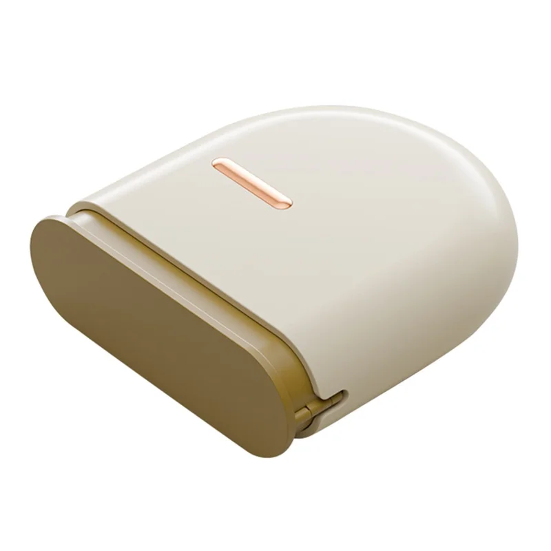 Tandretainerkasse Ortodontiske beslag Proteseopbevaringskasse Rengøringsværktøjer Beholder - Gul