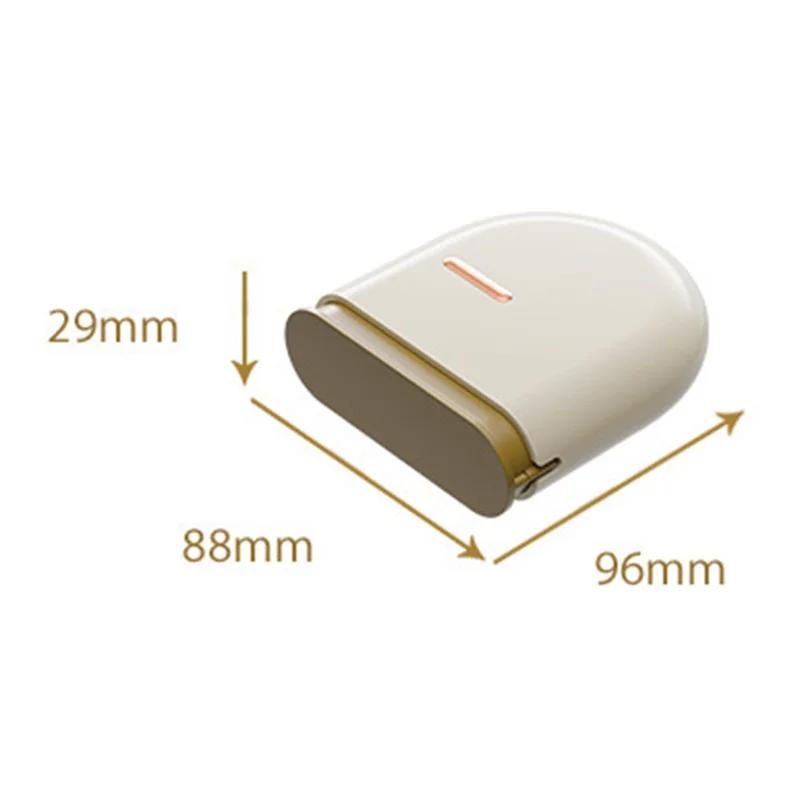 Tandretainerkasse Ortodontiske beslag Proteseopbevaringskasse Rengøringsværktøjer Beholder - Gul