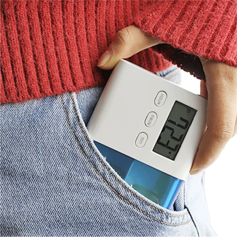 CR-250 Organizador Inteligente de Pastillas con Temporizador Electrónico - Pastillero Portátil de 7 Compartimentos para Uso Diario - Azul