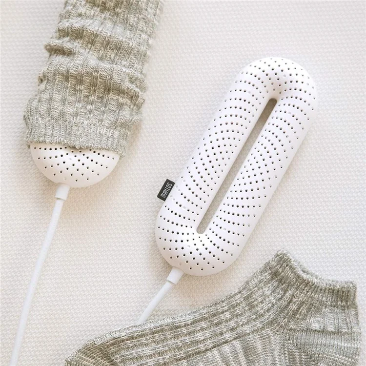 XIAOMI Youpin Sothing Sterilisation Schuhe Trockner-Zero UV Trocknen Geruchsbeseitigung [Drive-by-wire Version] - Weiß/CN Standard Stecker