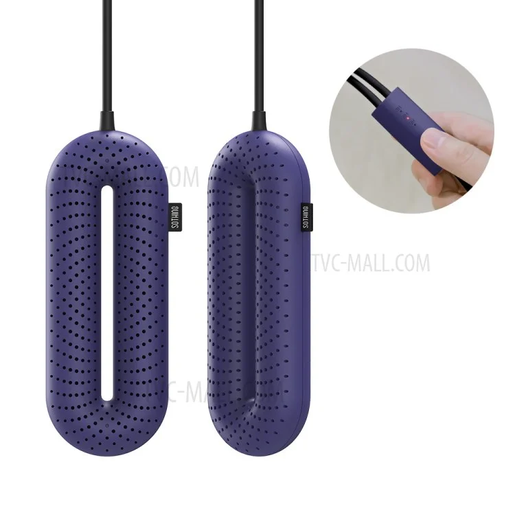 XIAOMI Youpin Sothing Sterilization Shoes Dryer-Zero UV Drying Deodorization [Drive-by-wire Version] - Purple/CN Standard Plug