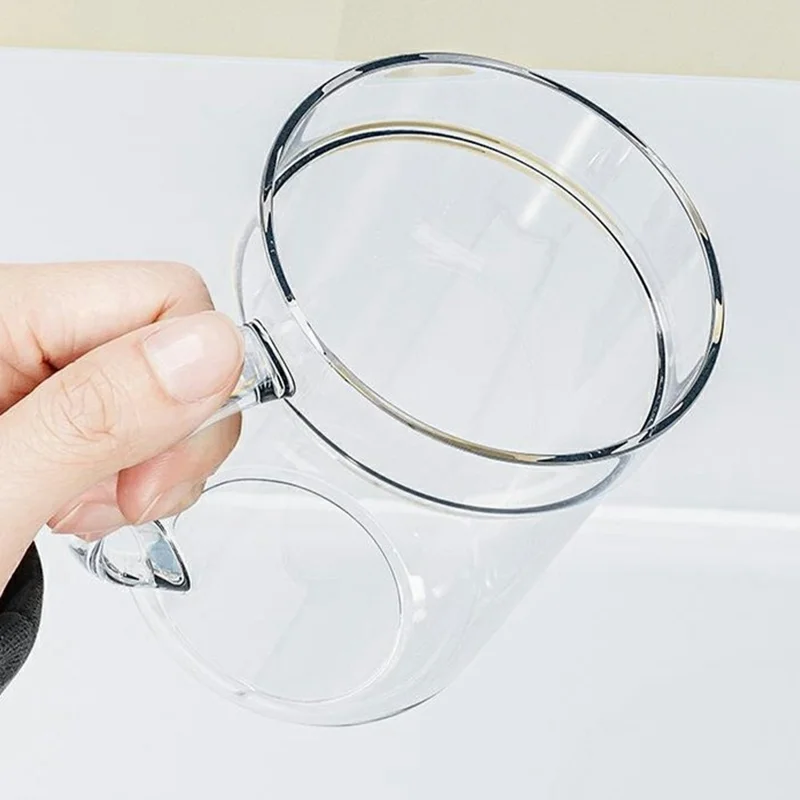 Portaspazzolini da bagno salvaspazio con porta bicchiere e funzione di asciugatura, antipolveree - Blu