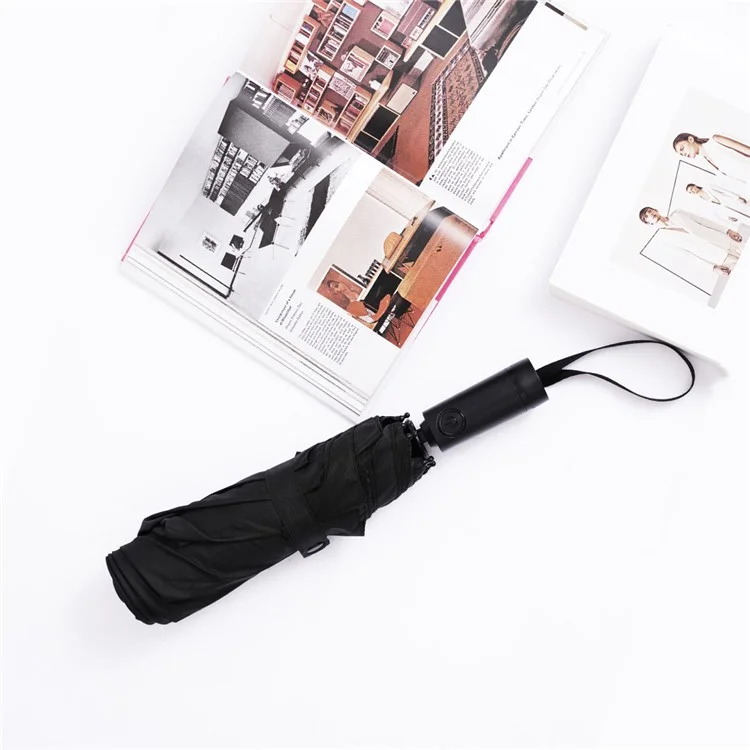 XIAOMI YOUPIN WD1 Tri-fold Automatic Umbrella - Black