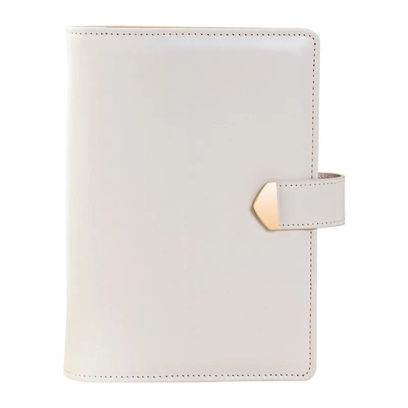 Organisateur de bijoux portable en forme de livre Organisateur de bijoux portable en cuir PU multicouche Organisateur de colliers et de boucles d'oreilles - Beige