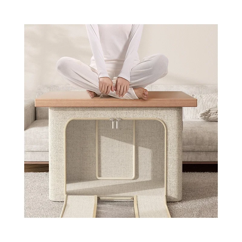 100L 60 x 42 x 40CM Foldable Storage Box For Clothes Bedding Double Window Steel Frame Heavy Duty Linen Cotton Organizer - Yellow