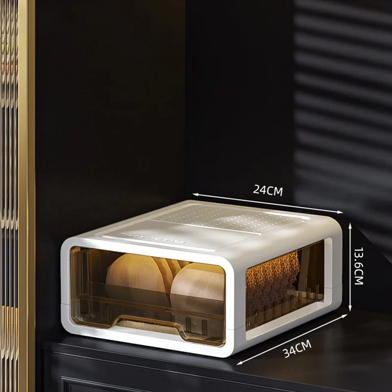 Schubladenschubladen-Organizer mit Fächern für Unterwäsche, Socken, staubdicht - Keine Zelle