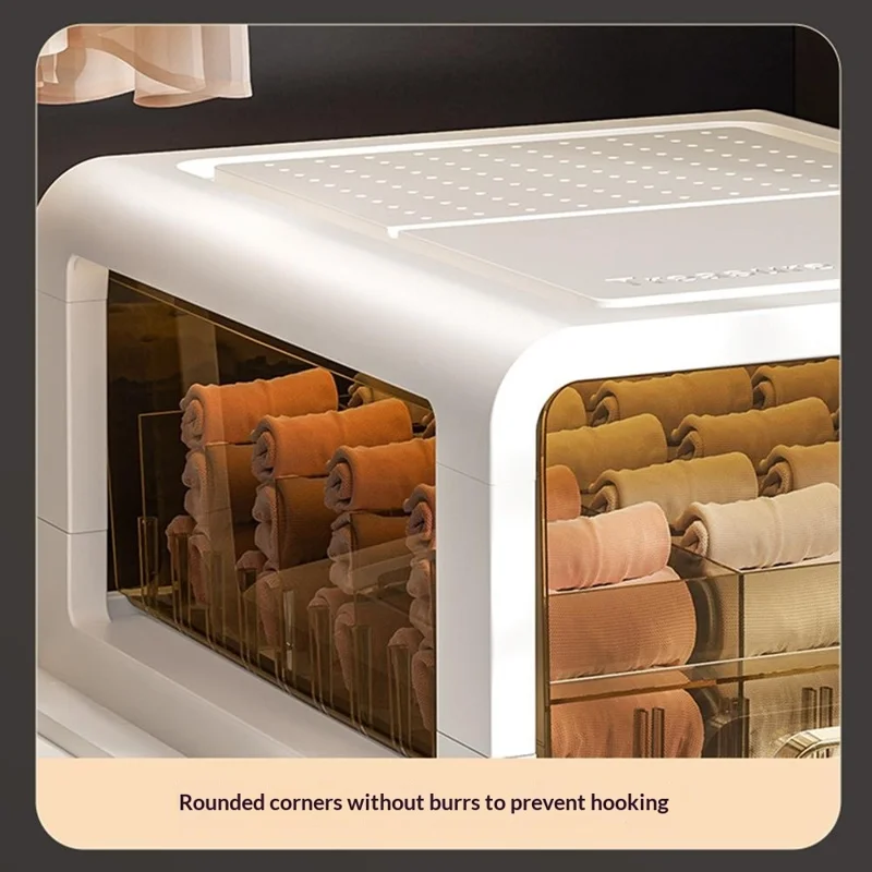 Schubladenschubladen-Organizer mit Fächern für Unterwäsche, Socken, staubdicht - Keine Zelle