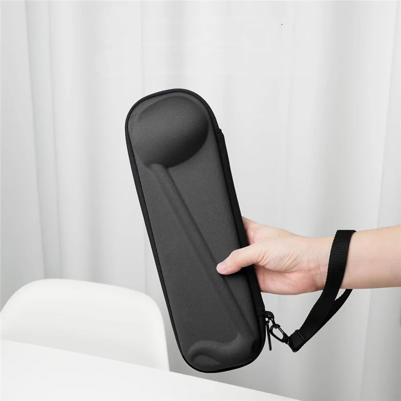 Hard Case for Otamatone Electronic Musical Instrument PU EVA Portable Travel Storage Box - Black
