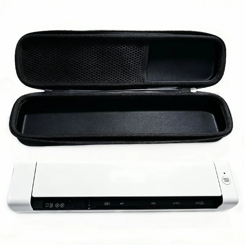 Storage Case for Brother DS-640  /  DS-940DW  /  DS-720D  /  DS-740D Mobile Document Scanner Portable Protective Bag - Black