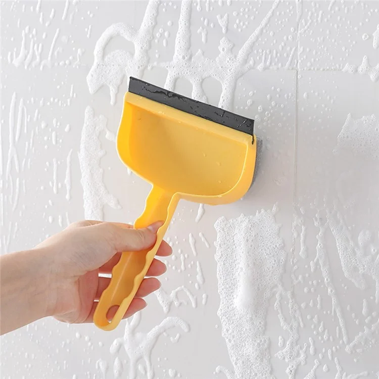 Multifunction Glass Cleaning Brush Tool Home Double-Sided Window Cleaning Washing Wiper Brush - Green