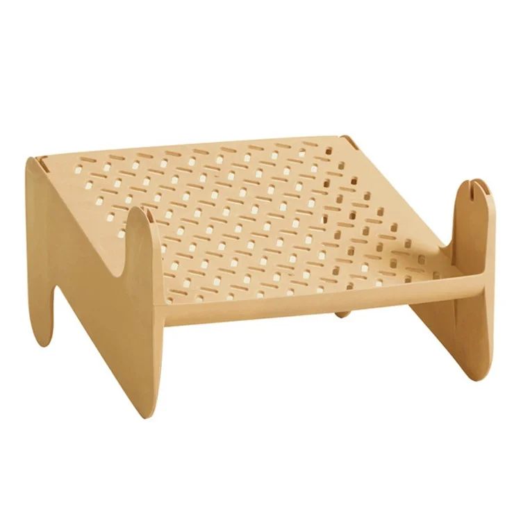 Spack Rack Storage Organizer Spazio Risparmio Di Scarpa Impilabile Scarpa Scarpa Per Camera Da Letto E Ingresso - Giallo Chiaro