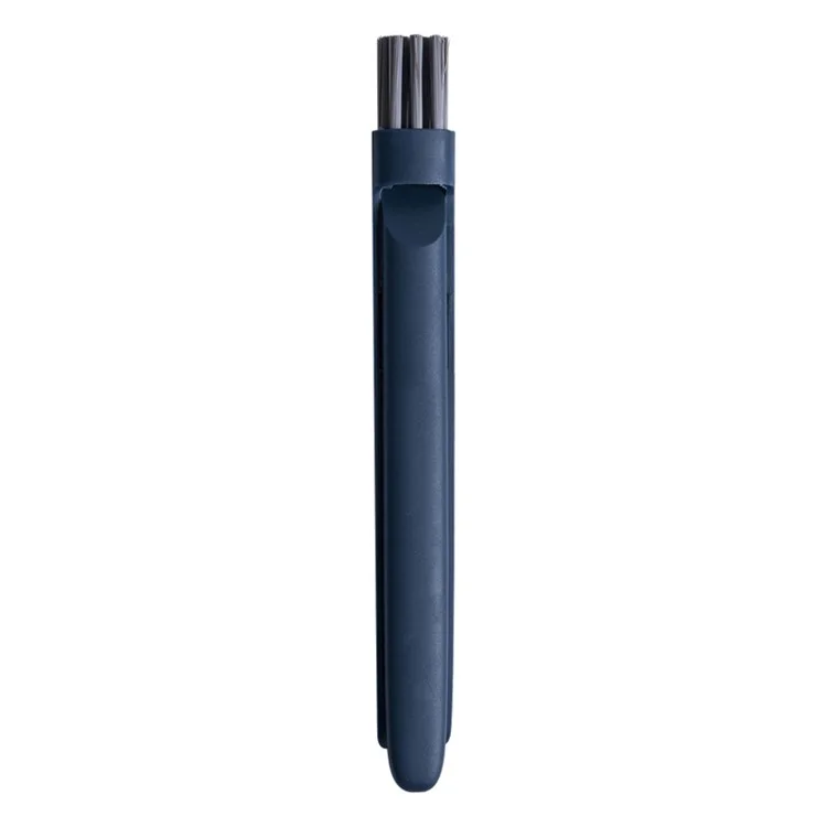 Mini Dustpan and Brush Set Lightweight Handheld Dust Cleaning Brush for Cleaning Keyboard Floor Window Desktop Sofa Slot Gap - Sapphire