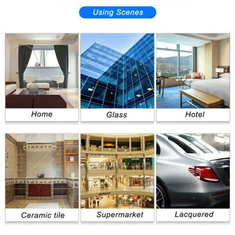 45cm Home Window Glass Water Cleaning Scraper Squeegee Blade Bathroom Mirror Glass Door Water Wiper Cleaner