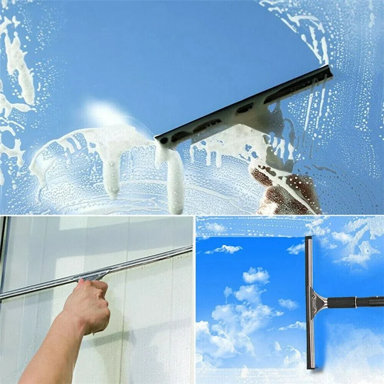 40 Cm Ventana De Cristal Limpieza Scaper Scaper Scaregee Blade Cleaner Casa Baño Espejo Espejo De Vidrio Wiper