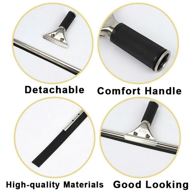 40 Cm Ventana De Cristal Limpieza Scaper Scaper Scaregee Blade Cleaner Casa Baño Espejo Espejo De Vidrio Wiper