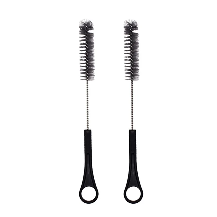 2Pcs/Set Tea Cup Cleaning Wire Brushes Thin Small Extra Long Pipe Milk Bottle Cleaners