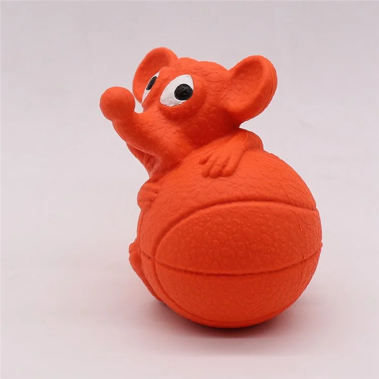 Design Da Basket Per Mouse Animali Domestici Che Mastica Giocattolo In Gomma Cigolio Cagnolino Boccone Giocattolo Giocattolo