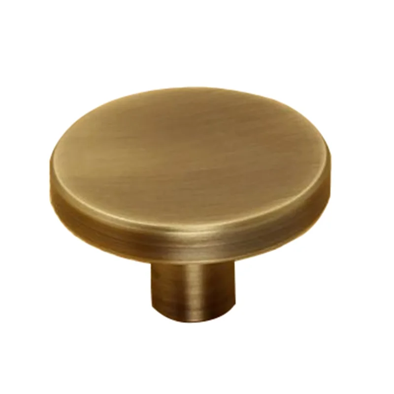 TA-00081 Medium Round Hook Towel Coat Clothes Holder Modern Bathroom Accessories Utility Wall Mounted Hanger (with Screws) - Imitated Bronze