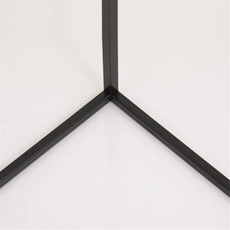 DH-L1004 1.12m RGB LED Corner Floor Lamp Dimmable Corner Light with Bluetooth-compatible APP and Touch Remote Control - Black / EU Plug