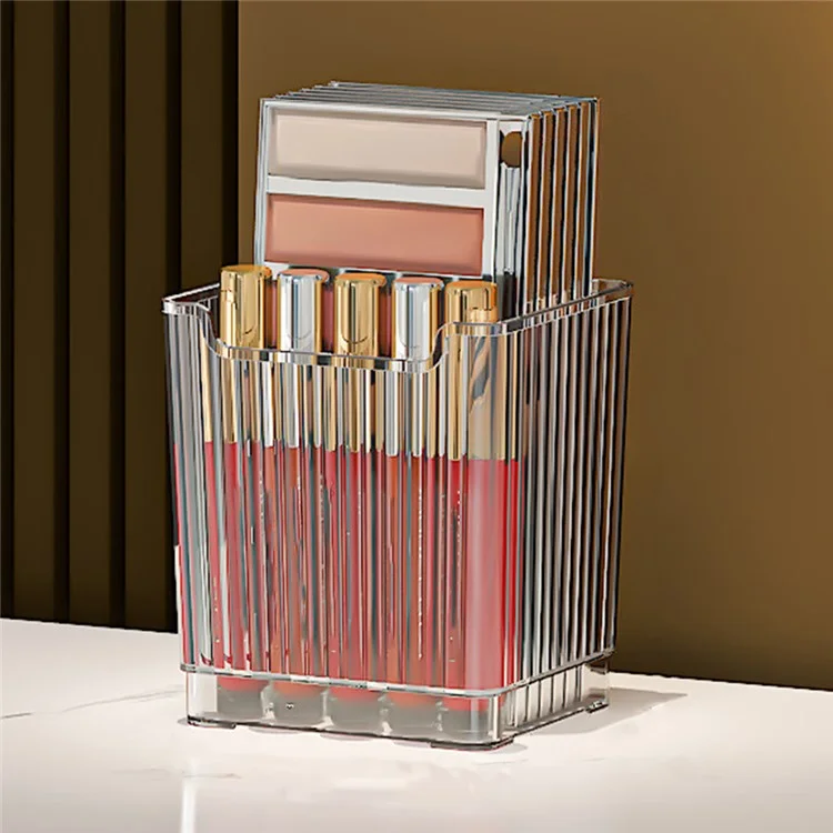 Refrigerator Organizer Box Fridge Door PET Storage Case Container, Single Layer / Size S (No FDA Certificate, BPA Free) - Transparent
