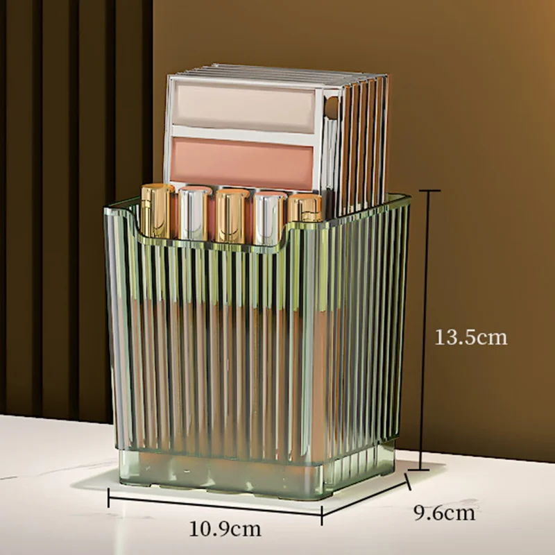 Refrigerator Organizer Box Fridge Door PET Storage Case Container, Single Layer / Size S (No FDA Certificate, BPA Free) - Green