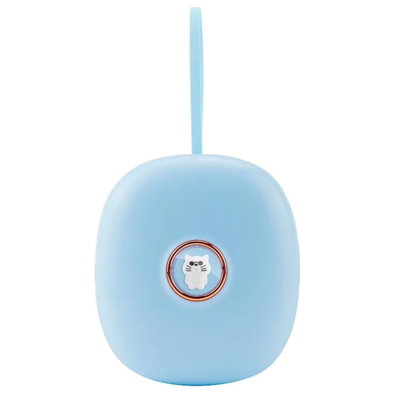 TS-BC670 Vibration Shaker Alarm Clock Cute Pet Students Wake Up Strong Wake Artifact LED Digital Clock - Sky Blue