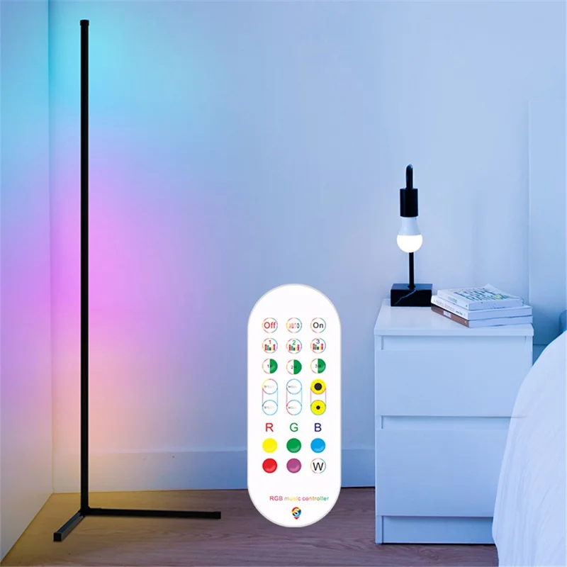 GW-545464 Floor Standing Lighting Lamp Wall Corner Colorful Ambient Light for Home Decor