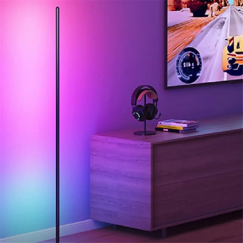 GW-545464 Floor Standing Lighting Lamp Wall Corner Colorful Ambient Light for Home Decor